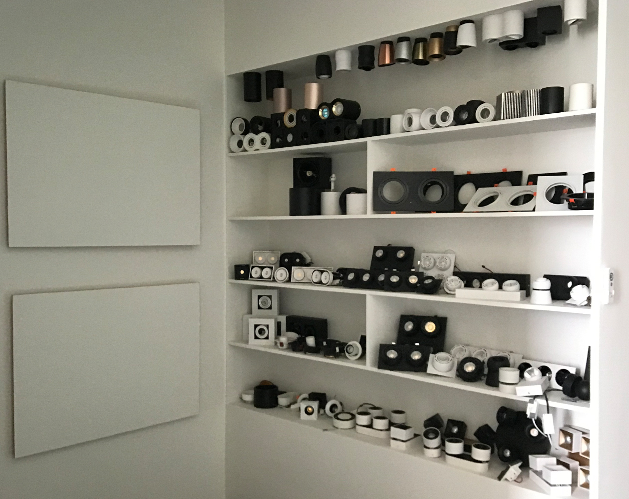 Being Decorated New Sample Room 