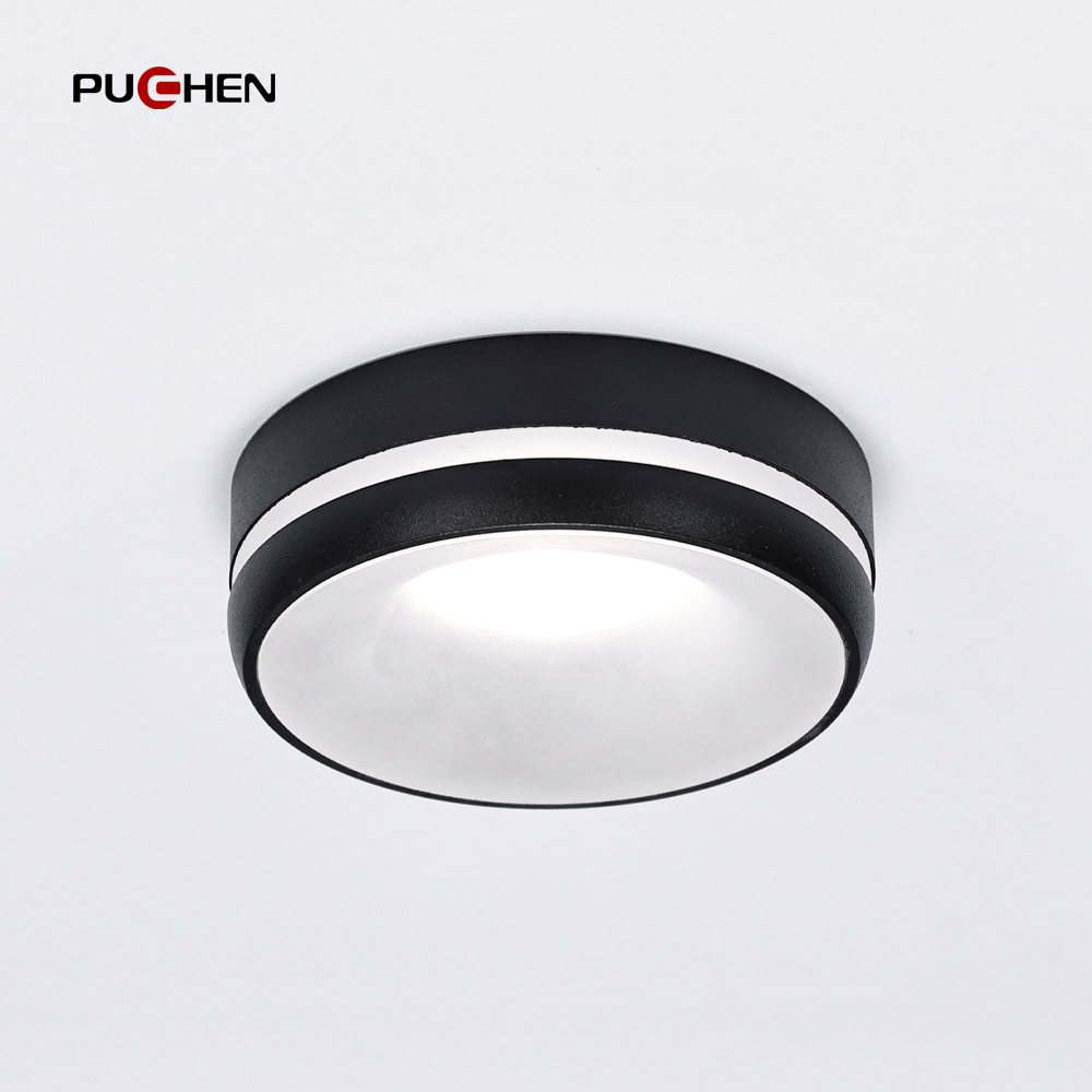 95MM Aluminum Downlight A circle of acrylic 