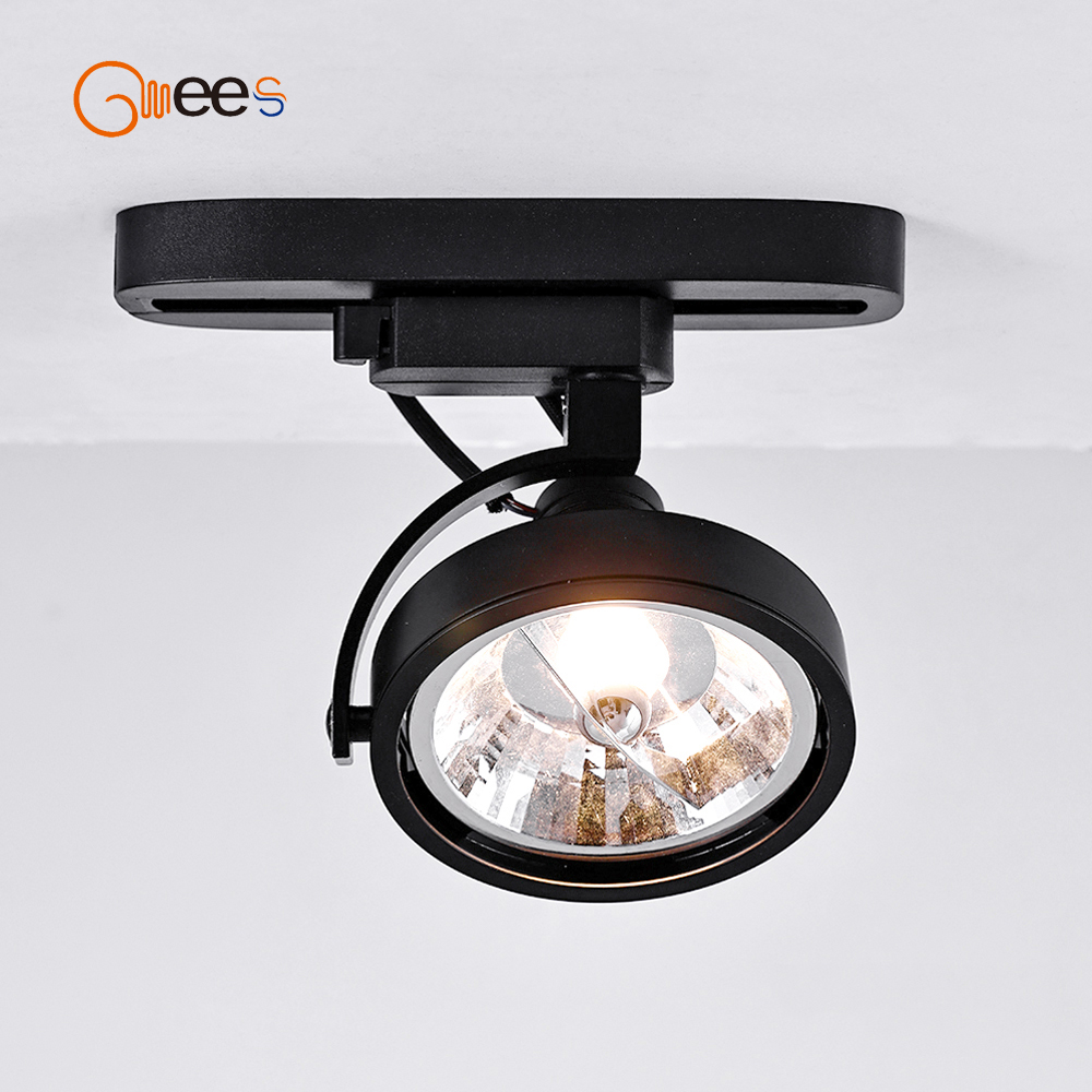 AR111 lamp gu10 linear magnetic track lights