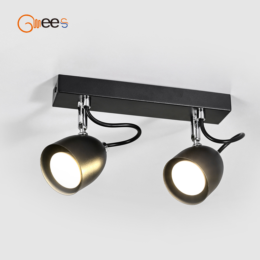 Two heads GU10 Spotlight Aluminum