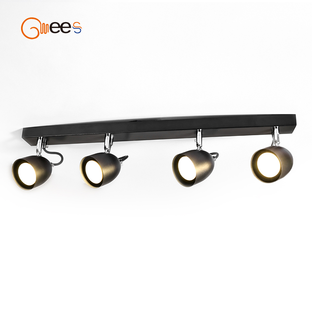 Four Heads GU10 Spotlight Aluminum