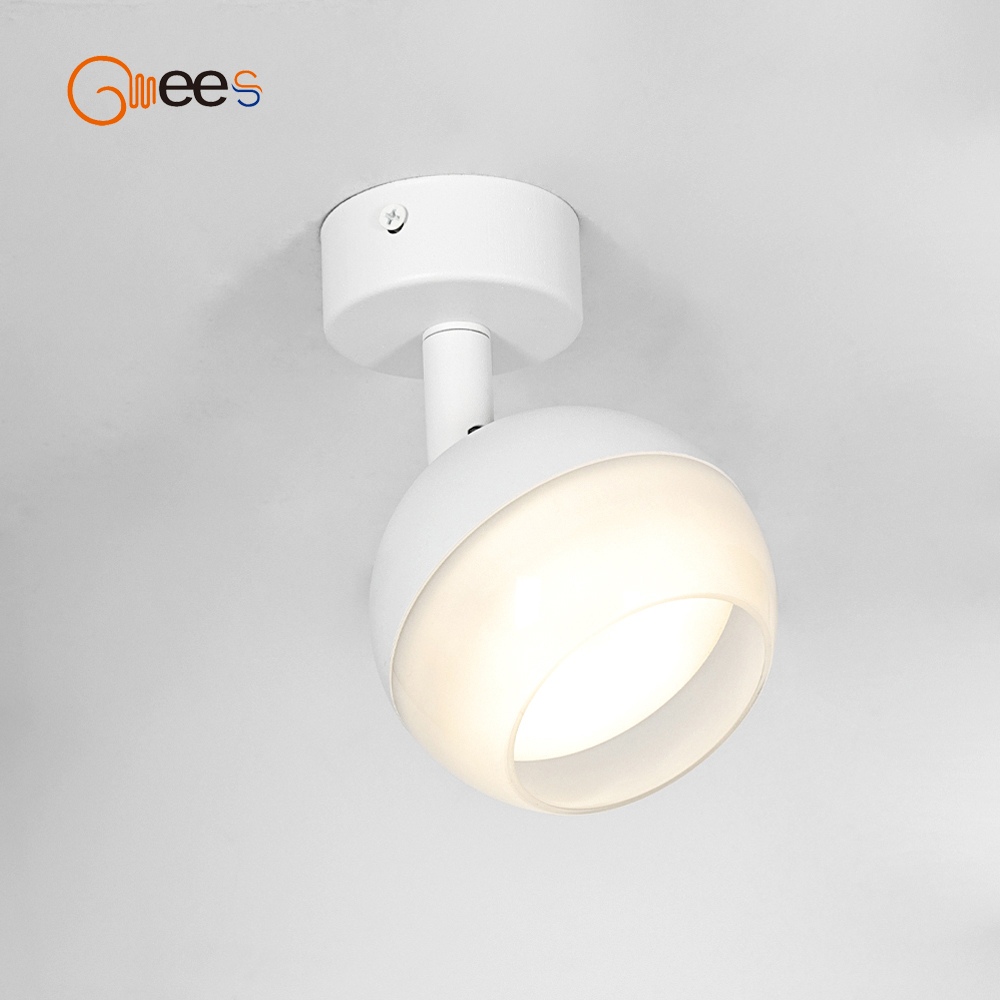 GX53 Surface mounted Spotlight Aluminum+Acrylic