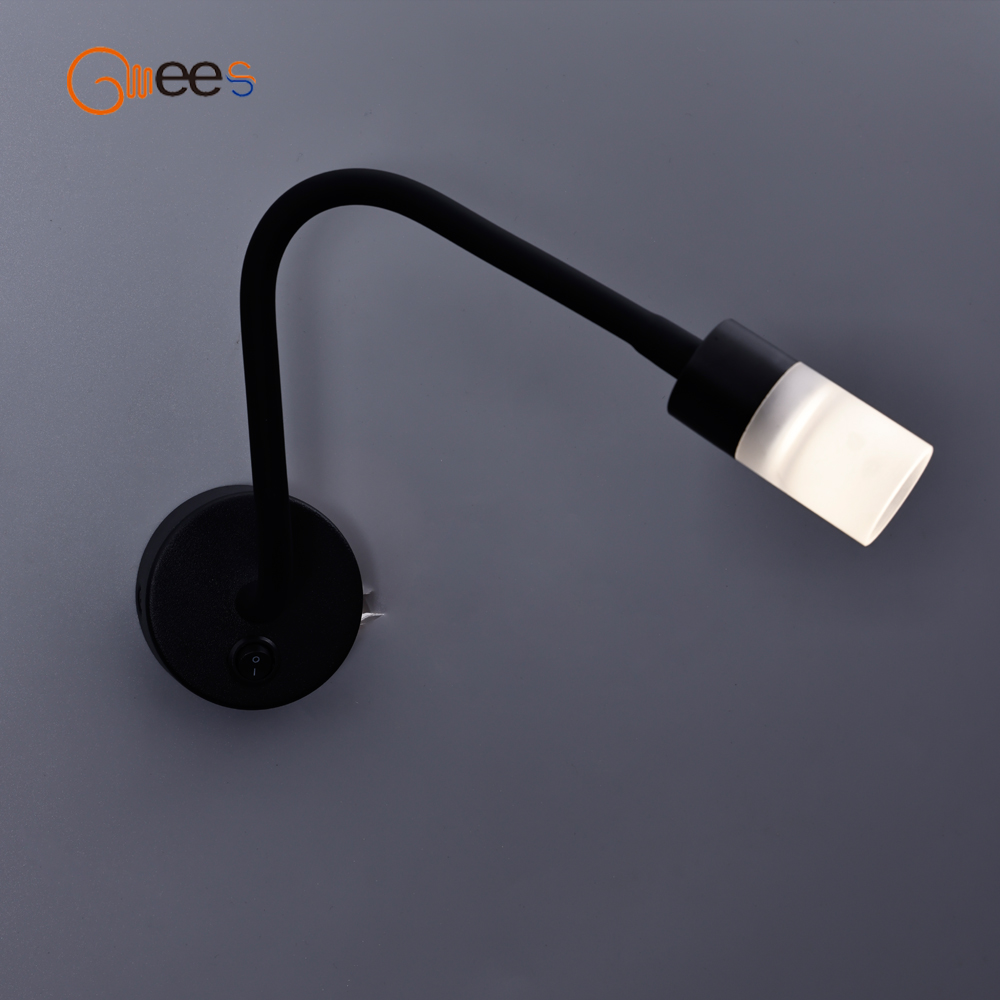 Acrylic Bedside Wall Lamp