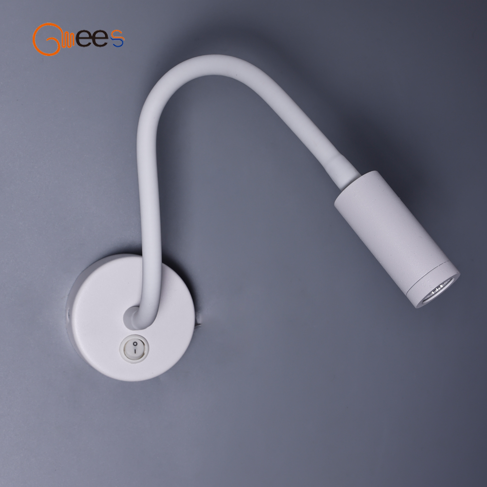 Aluminium Bedside Wall Lamp